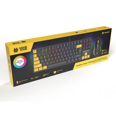 27. TRACER GAMEZONE KEYBOARD + MOUSE SET HORNET87 USB