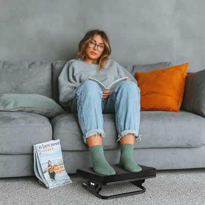 22. MACLEAN ERGONOMIC FOOTREST, SMOOTHLY ADJUSTABLE ANGLE WITH CUSHION MC-460