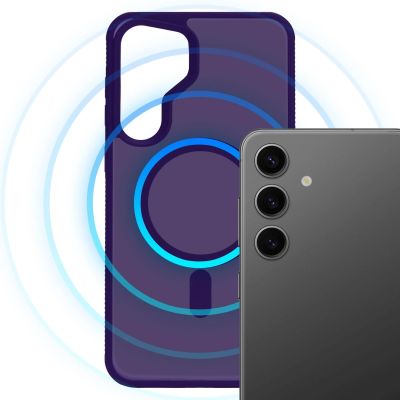 5. 3mk Smoke MagCase for Samsung Galaxy S25 - purple