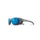 Julbo Camino M Sunglasses - Matte Dark Gray | Polarized 3 Flash Bleu