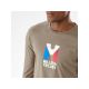 5. MILLET M CHAMONIX TRI TS LS T-shirt brown