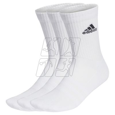 2. Adidas Cushioned Crew HT3446 socks