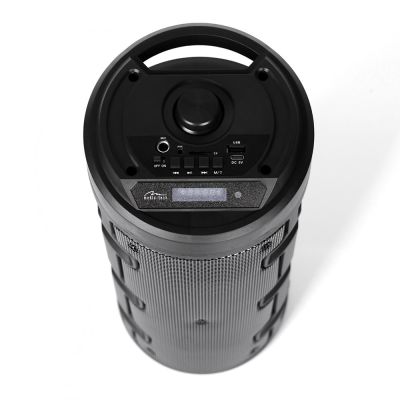 2. MEDIA-TECH PARTYBOX KEG BT - COMPACT BLUETOOTH STEREO SPEAKER WITH FM RADIO, MP3 PLAYER MT3165