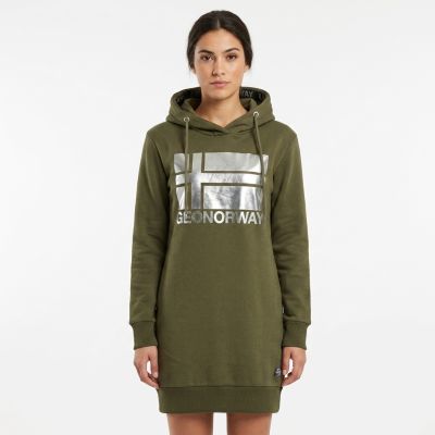 6. GEOGRAPHICAL NORWAY FABIENNE sweatshirt W WW4562F/GNO-KAKI