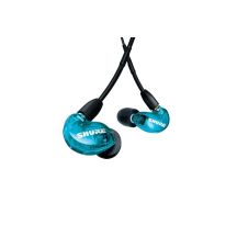 Shure SE215DYBL+UNI-EFS - AONIC215 Single Driver In-Ear Headphones with 3.5mm Cable (Blue)