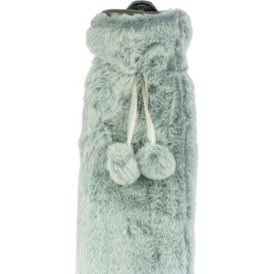 17. RUBBER HOT WATER BOTTLE IN ALPINA CASE 2L GRAY