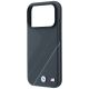 6. BMW M Tire Track with Silver Line MagSafe Case for iPhone 18 Pro / 17 Pro - Dark Gray