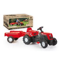 DOLU pedal tractor with trailer 8146 81469