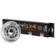 22. PU 70x24 82A TRANSPARENT WHEELS (4 pcs.) NILS EXTREME