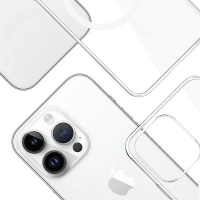 8. 3mk Clear MagCase Case for Apple iPhone 14 Pro Max - Transparent