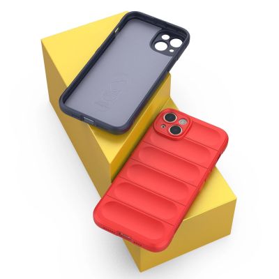 16. Magic Shield Case case for iPhone 14 Plus flexible armored dark blue cover