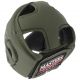 4. Boxing helmet MASTERS KTOP-PU-MATT "M" green