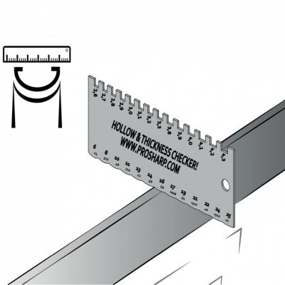 3. Prosharp Blade Thickness and Depth Gauge