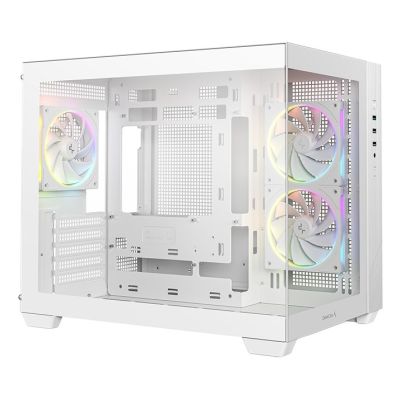 2. DeepCool CG330 3F WH Tower White