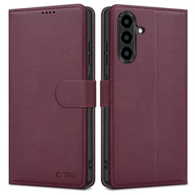 Tech-Protect Wallet Case for Samsung Galaxy A27 5G - Burgundy