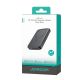 7. Powerbank Joyroom JR-W020 Mini 5000mAh USB-A USB-C inductive 20W - black + USB-C / USB-C cable