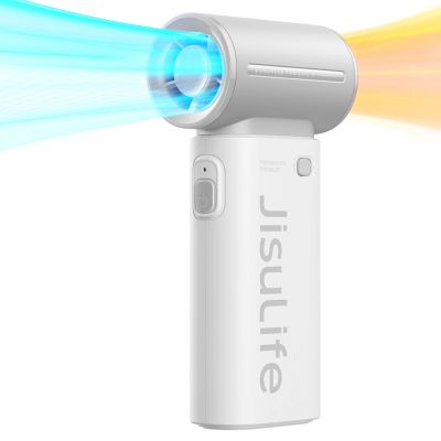 9. Jisulife Handheld Fan Life9 3600mAh Portable Mini Blower USB Fan - Gray