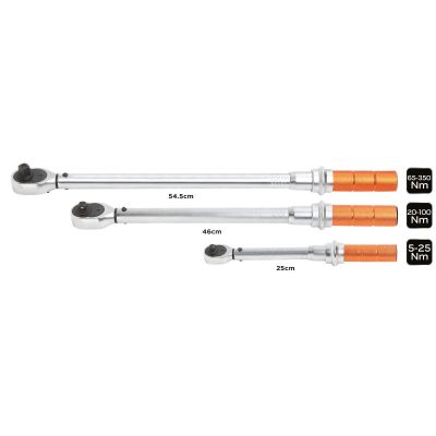 4. Torque wrench set 1/4", 3/8", 1/2" 3 pcs.