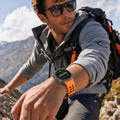 3. Tech-Protect Iconband Pro for Samsung Galaxy Watch Ultra 47mm - Orange/Black