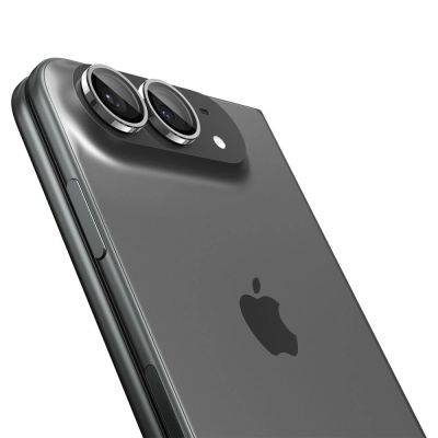 3. Spigen Optik Pro GLAS.TR EZ FIT 2-Pack Tempered Glass Camera Screen Protector for iPhone Duo - White