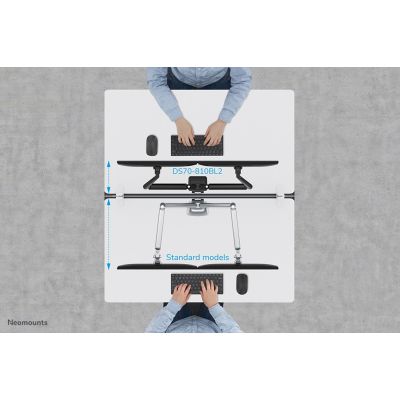 12. Neomounts DS70-810BL2 Monitor Holder/Stand 81.3 cm (32") Desk Black