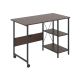 3. Maclean folding loft desk, dimensions: 107x45x75cm, max - 150 kg, with top, dark walnut color, MC-411 B