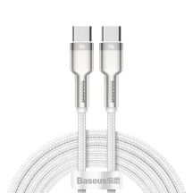 Baseus Cafule Metal 100W USB-C - USB-C Cable 2m - White