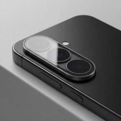 7. Tech-Protect Camring Fit+ Tempered Glass Camera Screen Protector for Samsung Galaxy S26 FE