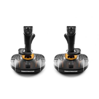 Thrustmaster T.16000M FCS SPACE SIM DUO Black, Orange USB Joystick Analog/Digital PC