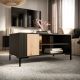 2. MERCI coffee table/bench 100x55x49 black/artisan oak