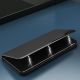 4. Eco Leather View Case cover for Samsung Galaxy S23+ with a flip stand blue