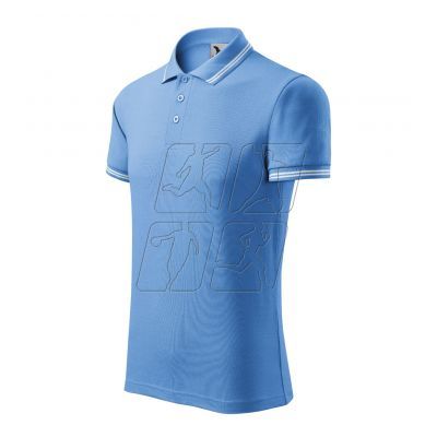 Malfini Urban M MLI-21915 blue polo shirt