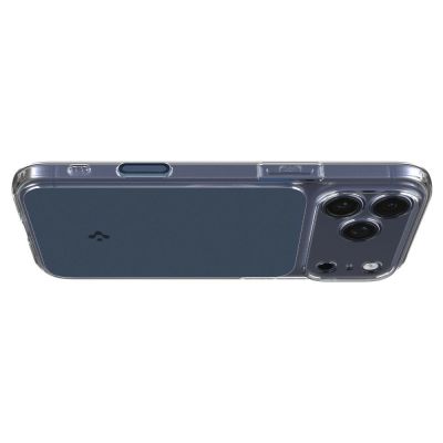 8. Spigen Thin Fit MagSafe Case for iPhone 17 Pro - Clear Navy Blue