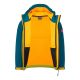 3. Trollkids Kristiansand Softshell Jacket pear green/lagoon green/Sunset in the Sahara (320-360)