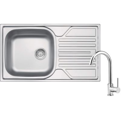 5. Deante Legato ZELA0113 kitchen sink with tap
