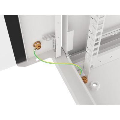 3. Lanberg WF01-6612-10S 12U Rack Wall-mounted Cabinet Gray