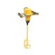 DEWALT DCD240N-XJ Cordless Paddle Mixer 54V XR FLEXVOLT Black, Yellow