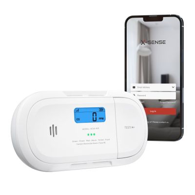 2. X-Sense XC04-WX Smart Smoke Detector Carbon Monoxide Detector Wireless Connections
