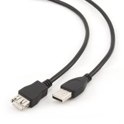 GEMBIRD CCP-USB2-AMAF-10 cable (USB 2.0 type AF - USB 2.0 type AM; 3m; black)