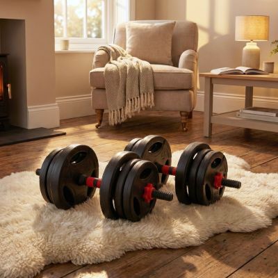 10. BODY SCULPTURE ADJUSTABLE DUMBBELL BW 752H 10KG