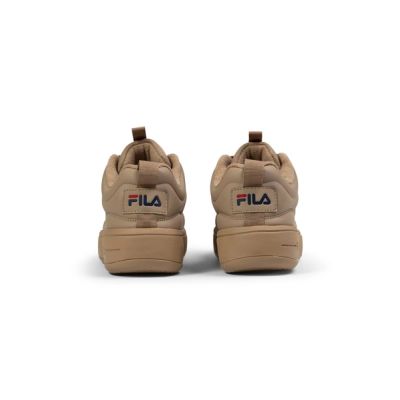 6. Fila Superbubble women's sports shoes beige sneakers fashionable comfortable lightweight