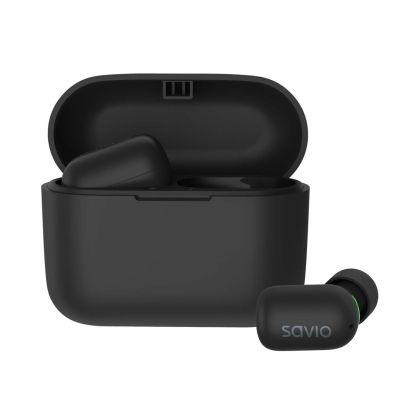 2. SAVIO WIRELESS BLUETOOTH 5.1 IPX5 HEADPHONES TWS-09