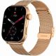 2. GRAVITY GT28-8 Women's Smartwatch Strap + Bracelet Rose Gold Navy Blue