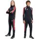 15. adidas Tiro 26 League Slim kids' pants black and red JY7115