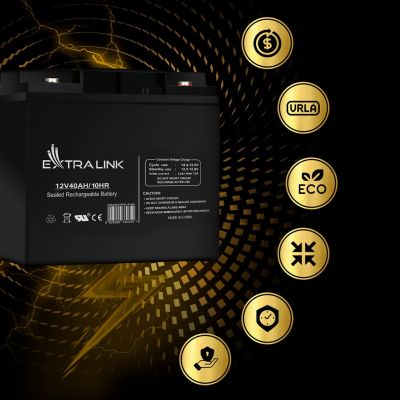22. EXTRALINK MAINTENANCE-FREE AGM BATTERY 12V 40AH