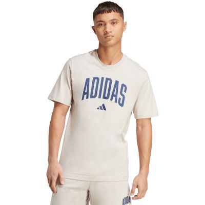 7. Men's adidas Collegiate Lineage T-shirt beige JM6415