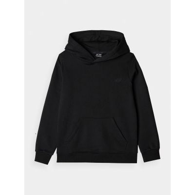 6. Boy's sweatshirt with hood, open, 4F Junior 4FJWMM00TSWSM1292-20S