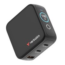 Verbatim 30239 Mobile Charger Universal Black AC Fast Charging Internal