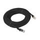 2. Lanberg UTP Patch Cable PCU6-10CC-1000-BK (RJ45 – RJ45; 10 m; UTP; Cat. 6; black)