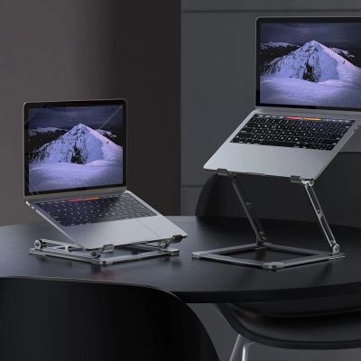 3. Tech-Protect ULS400 universal foldable stand for laptops up to 17" - gray